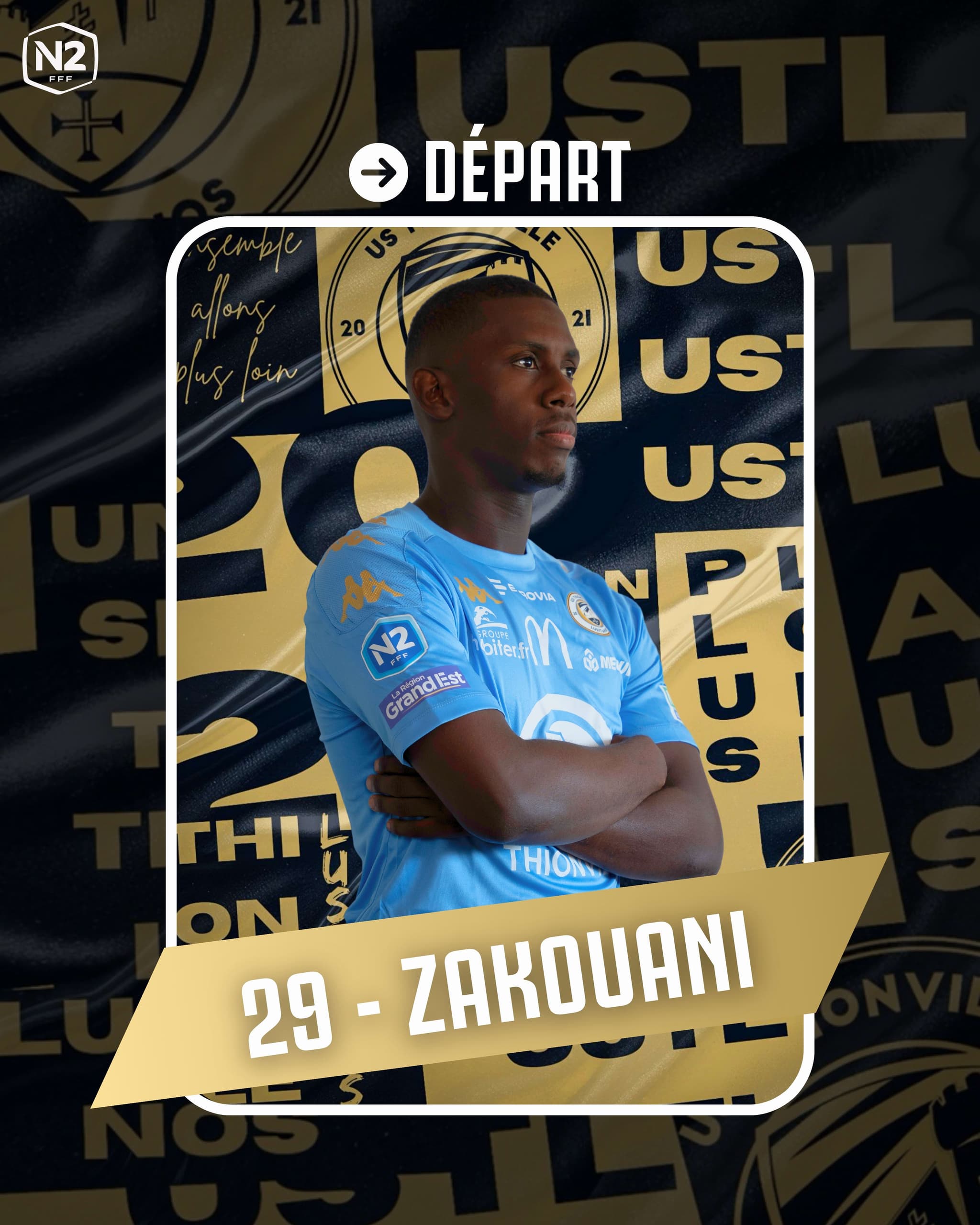 Housseine Zakouani quitte l'USTL 